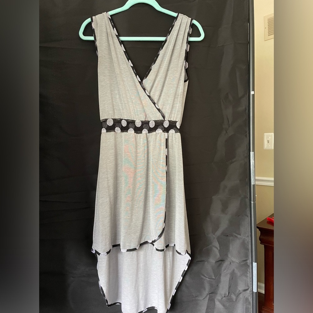 Sugar Lips dress/cover up. See thru at waist, washes great. Slight wear, fave!